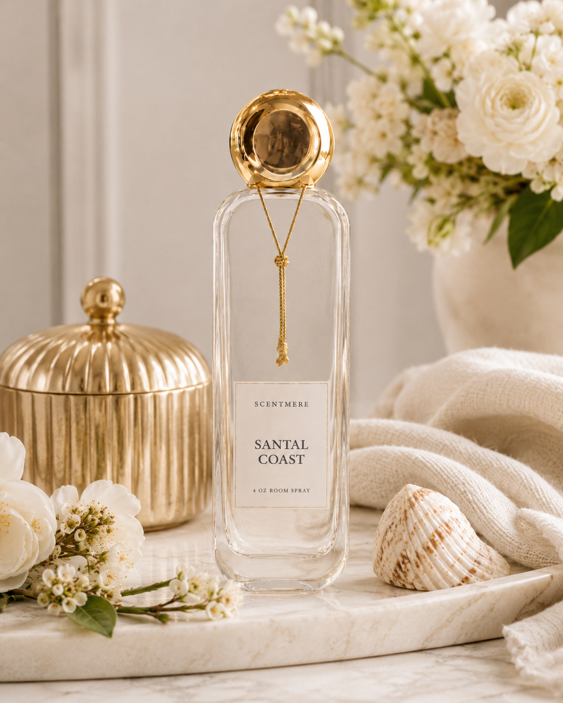 Santal Coast Luxury Room Spray – 4 oz
