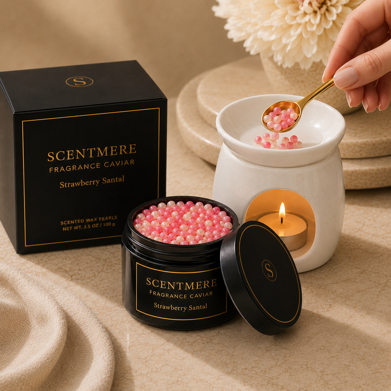 Strawberry Santal Fragrance Caviar™ | Wild Strawberry, Santal, Vanilla & Amber