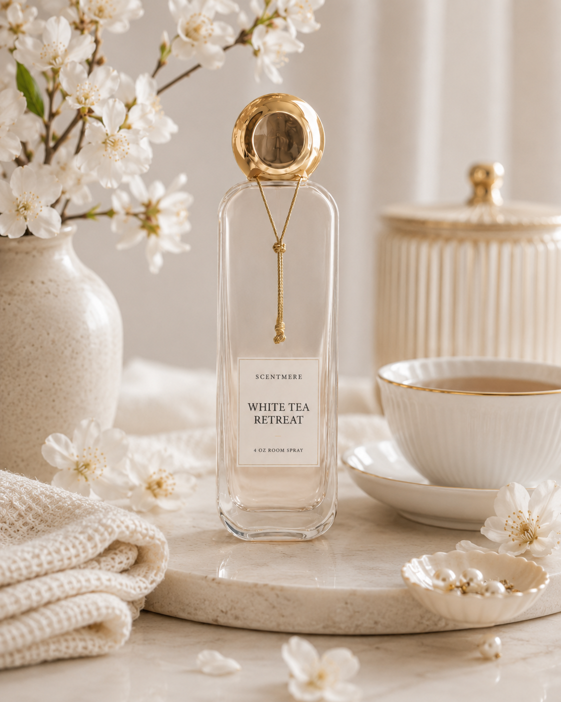 White Tea Retreat Luxury Room Spray – 4 oz