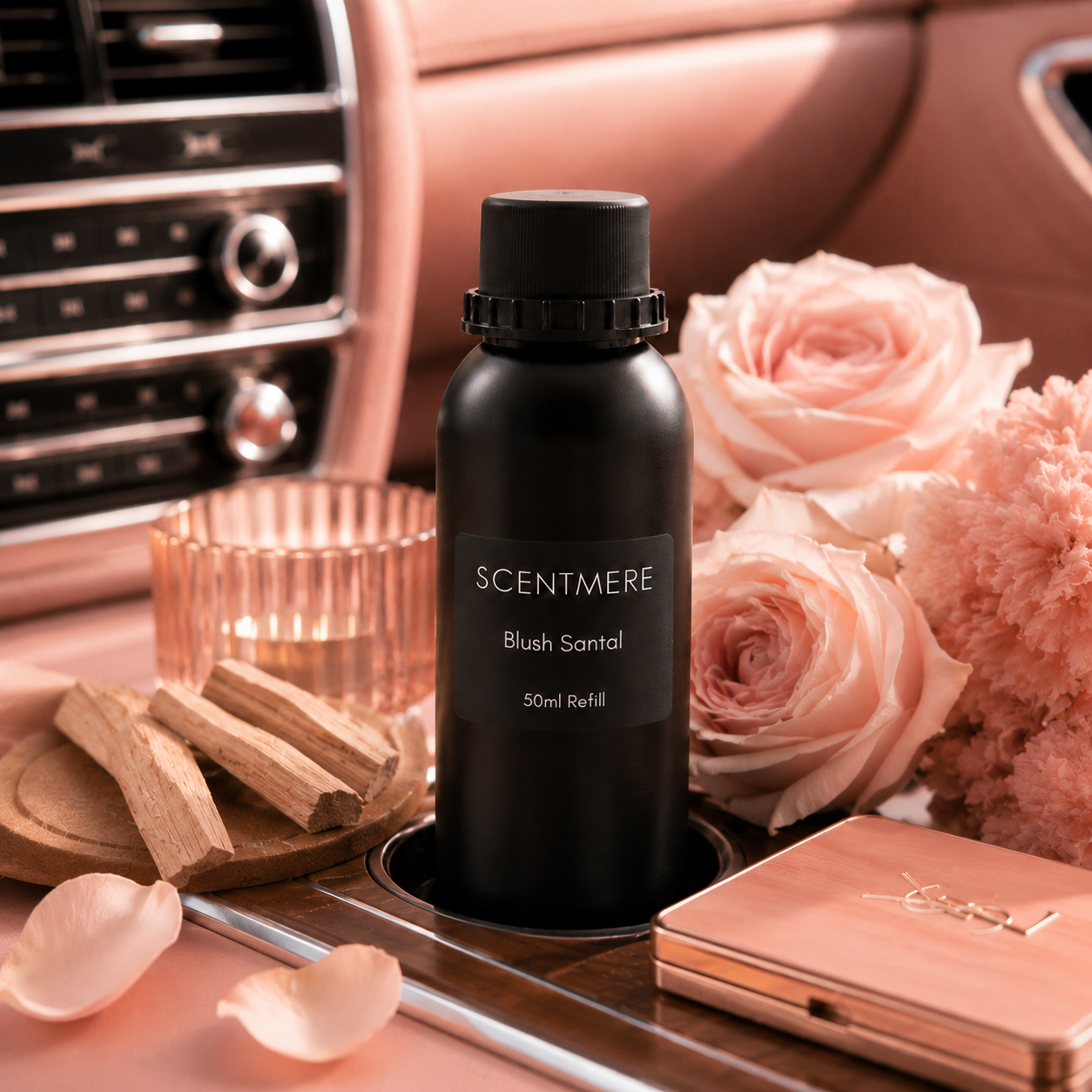 SCENTMERE Blush Santal | 50ml Car Diffuser Refill