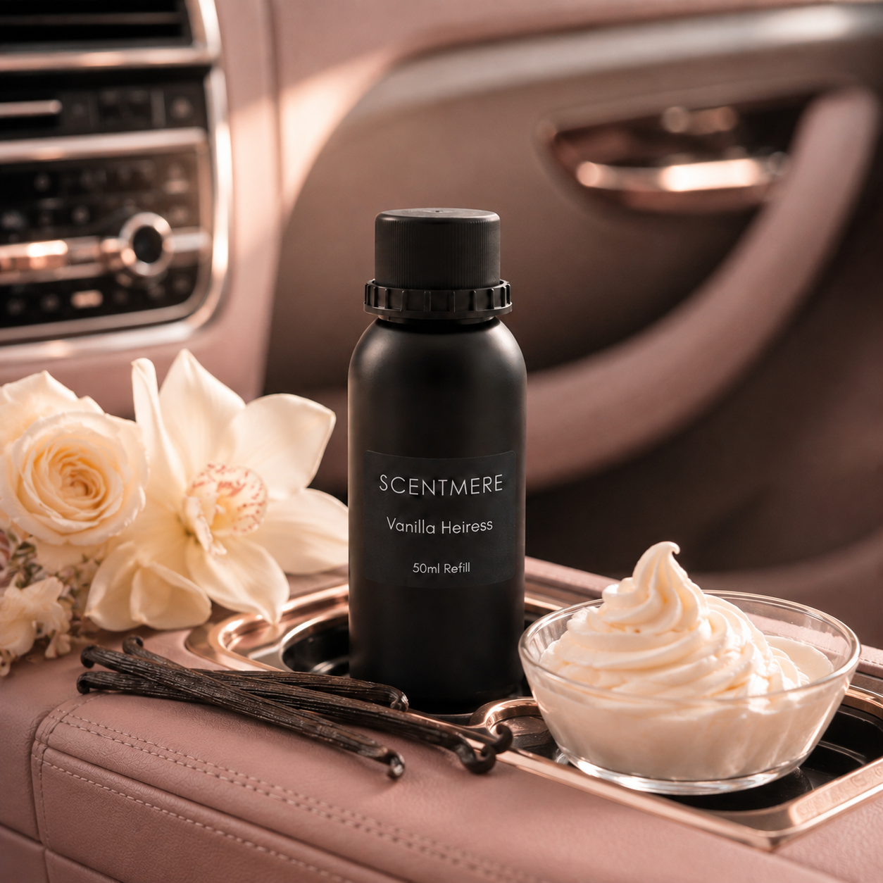 SCENTMERE Vanilla Heiress | 50ml Car Diffuser Refill
