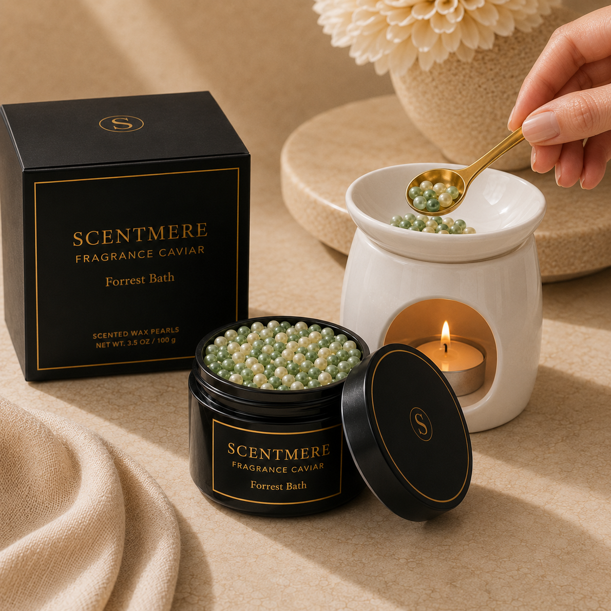 Forrest Bath Fragrance Caviar™ | Eucalyptus, Fir, Moss & Cedarwood