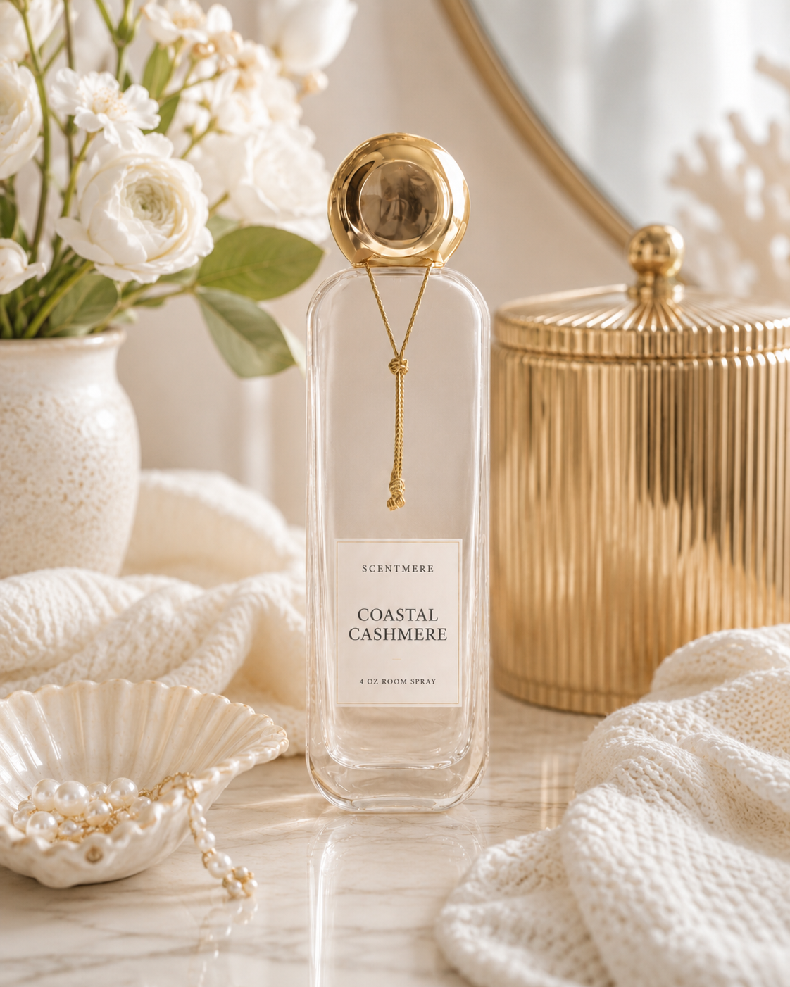 Coastal Cashmere Luxury Room Spray – 4 oz