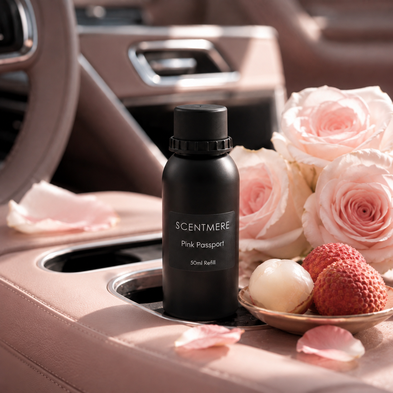 SCENTMERE Pink Passport | 50ml Car Diffuser Refill