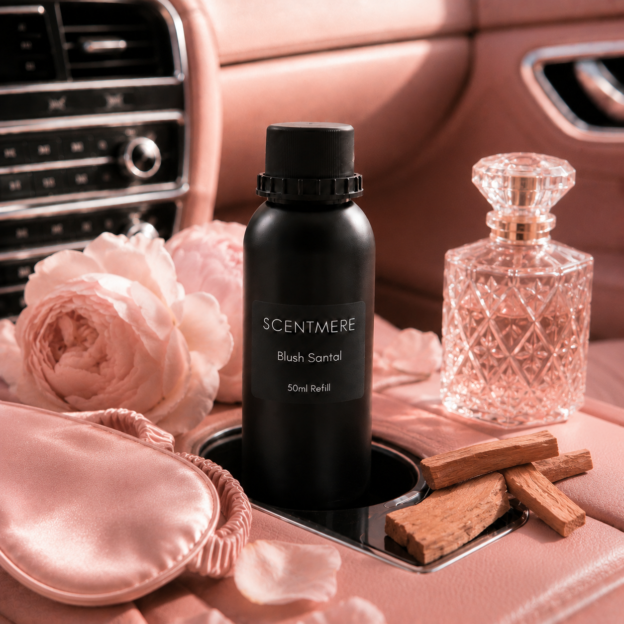 SCENTMERE Blush Santal | 50ml Car Diffuser Refill