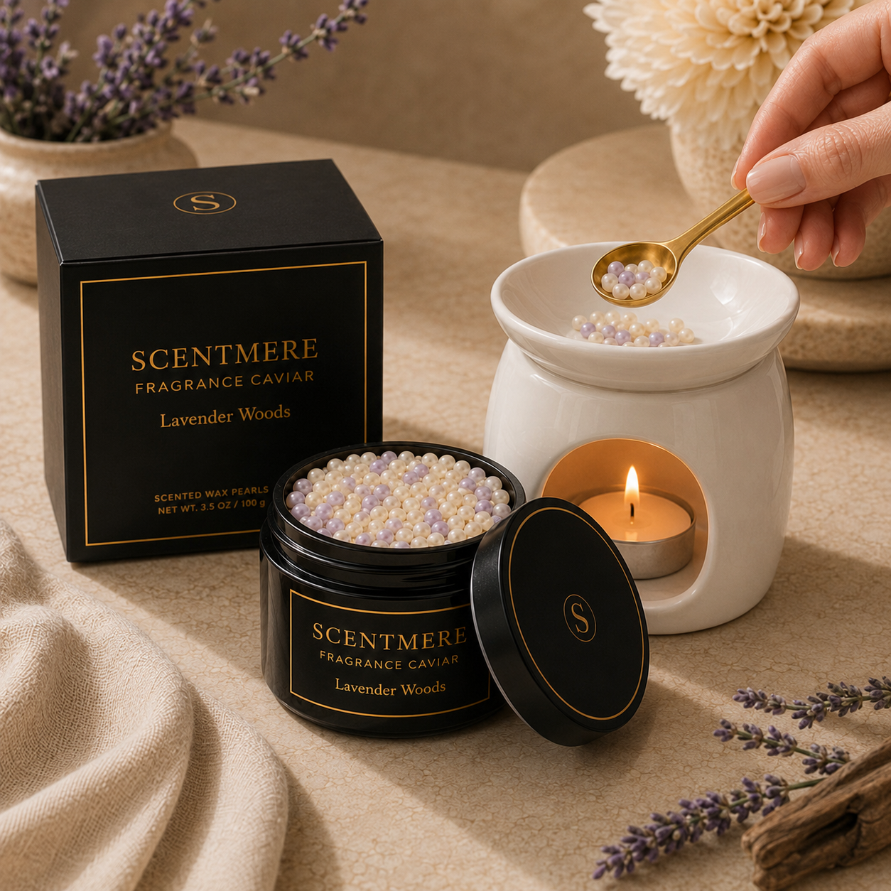 Lavender Woods Fragrance Caviar™ | Lavender, Bergamot, Cedarwood & Sandalwood