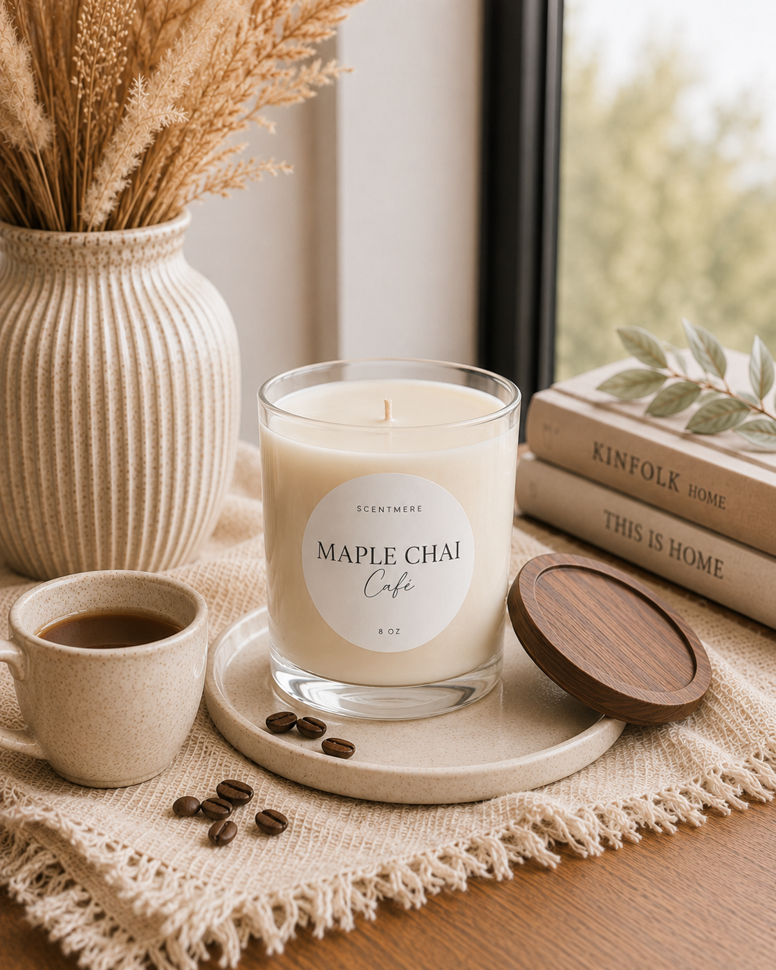 Maple Chai Café - Coffee, Chai & Maple Candle