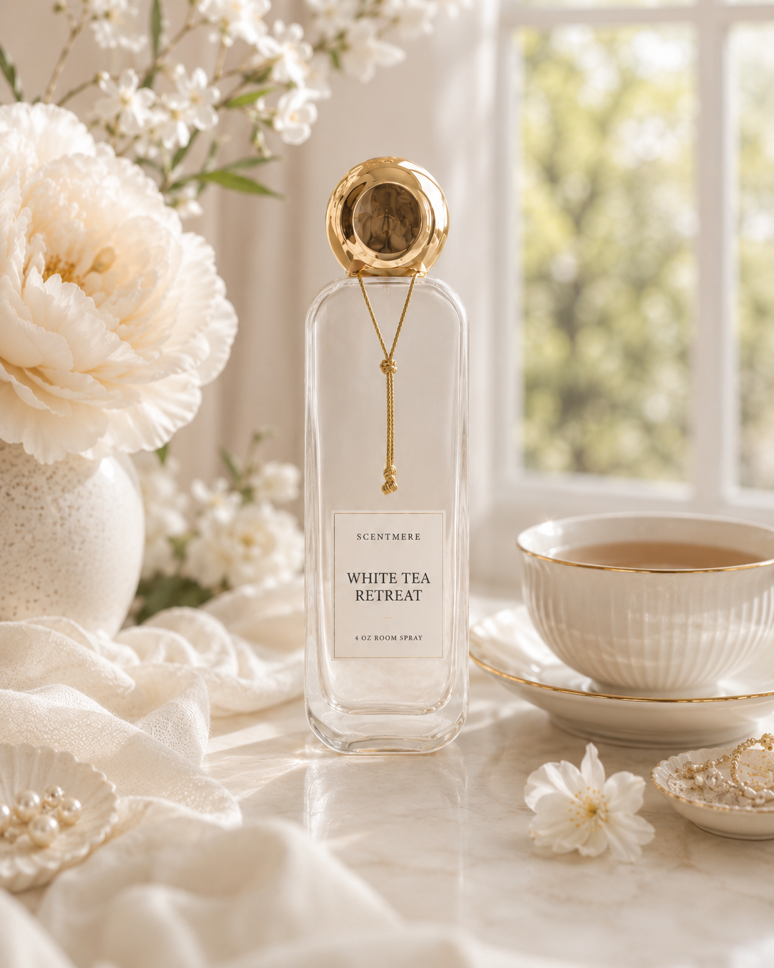 White Tea Retreat Luxury Room Spray – 4 oz