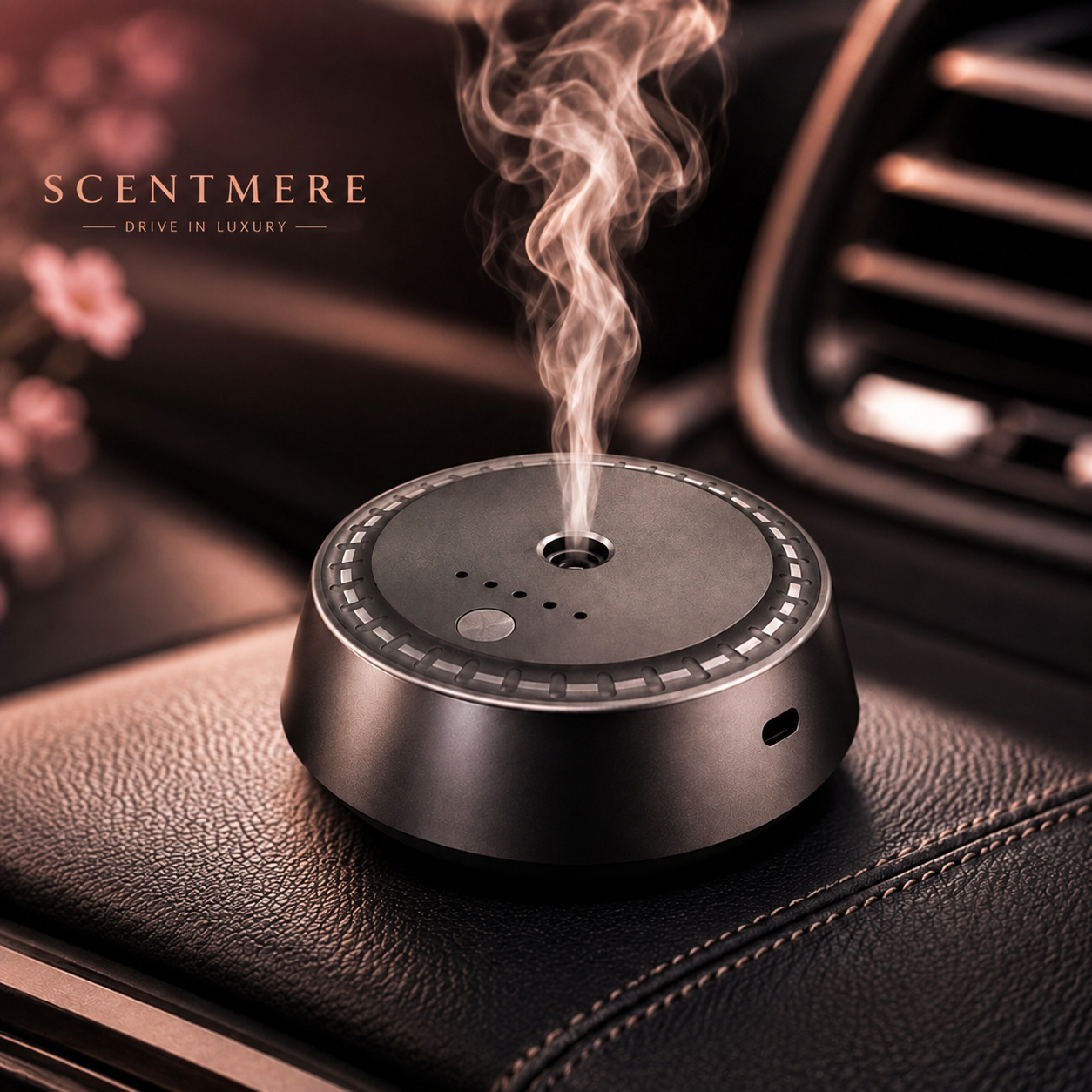 SCENTMERE Electric Car Diffuser | Smart Luxury Auto Fragrance