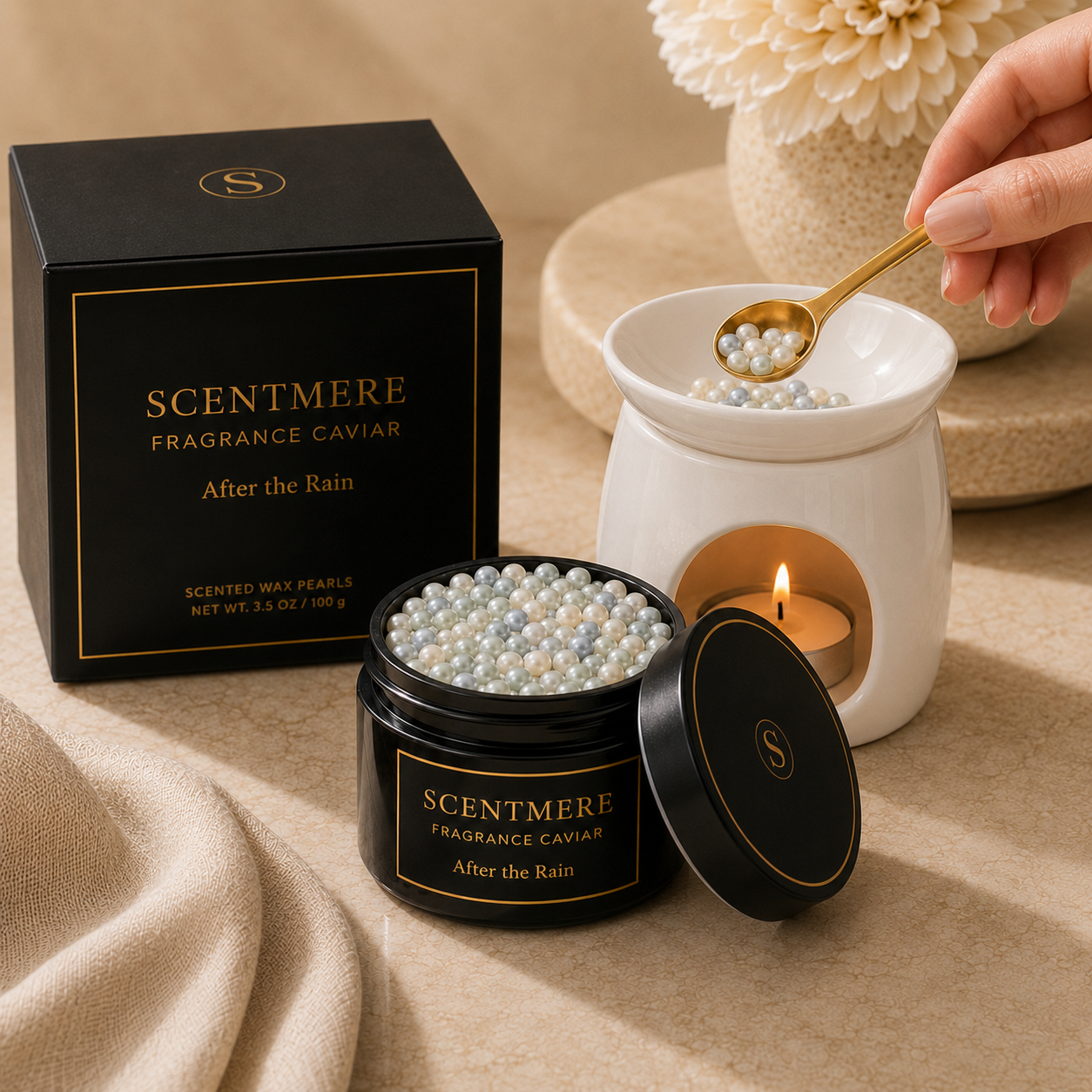 After the Rain Fragrance Caviar™ | Rainwater, Fresh Greens, Cedarwood & Clean Musk