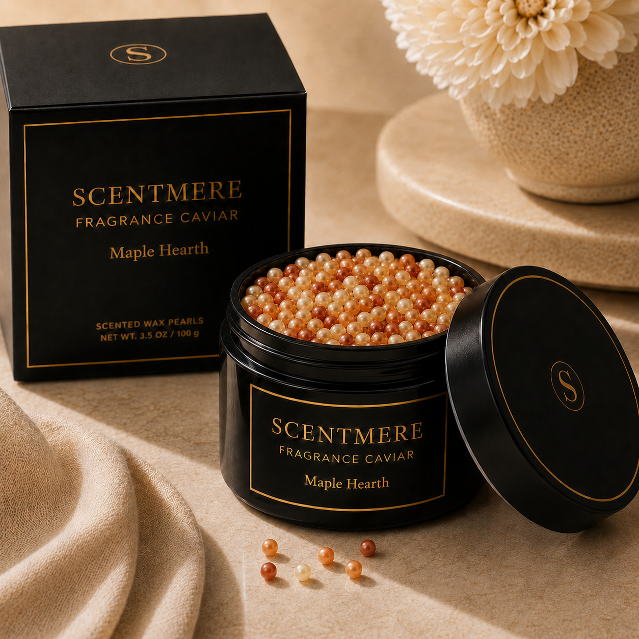 Maple Hearth Fragrance Caviar™ | Maple Cream, Toasted Vanilla, Amber & Warm Woods