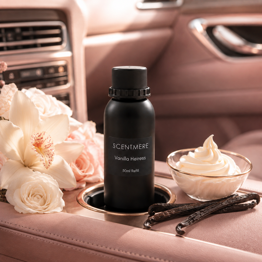 SCENTMERE Vanilla Heiress | 50ml Car Diffuser Refill