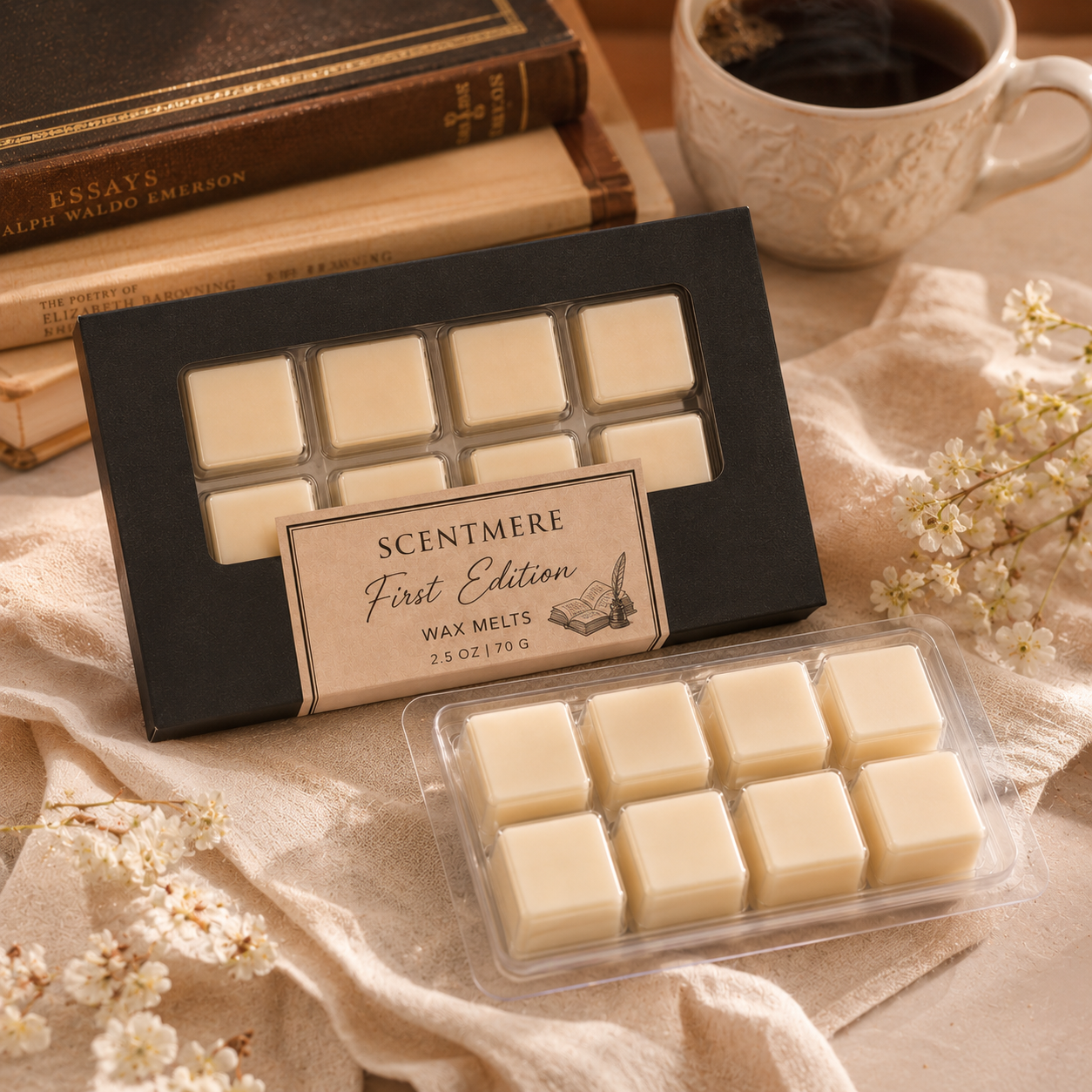 First Edition Wax Melts | Warm Sophisticated Luxury Wax Bar