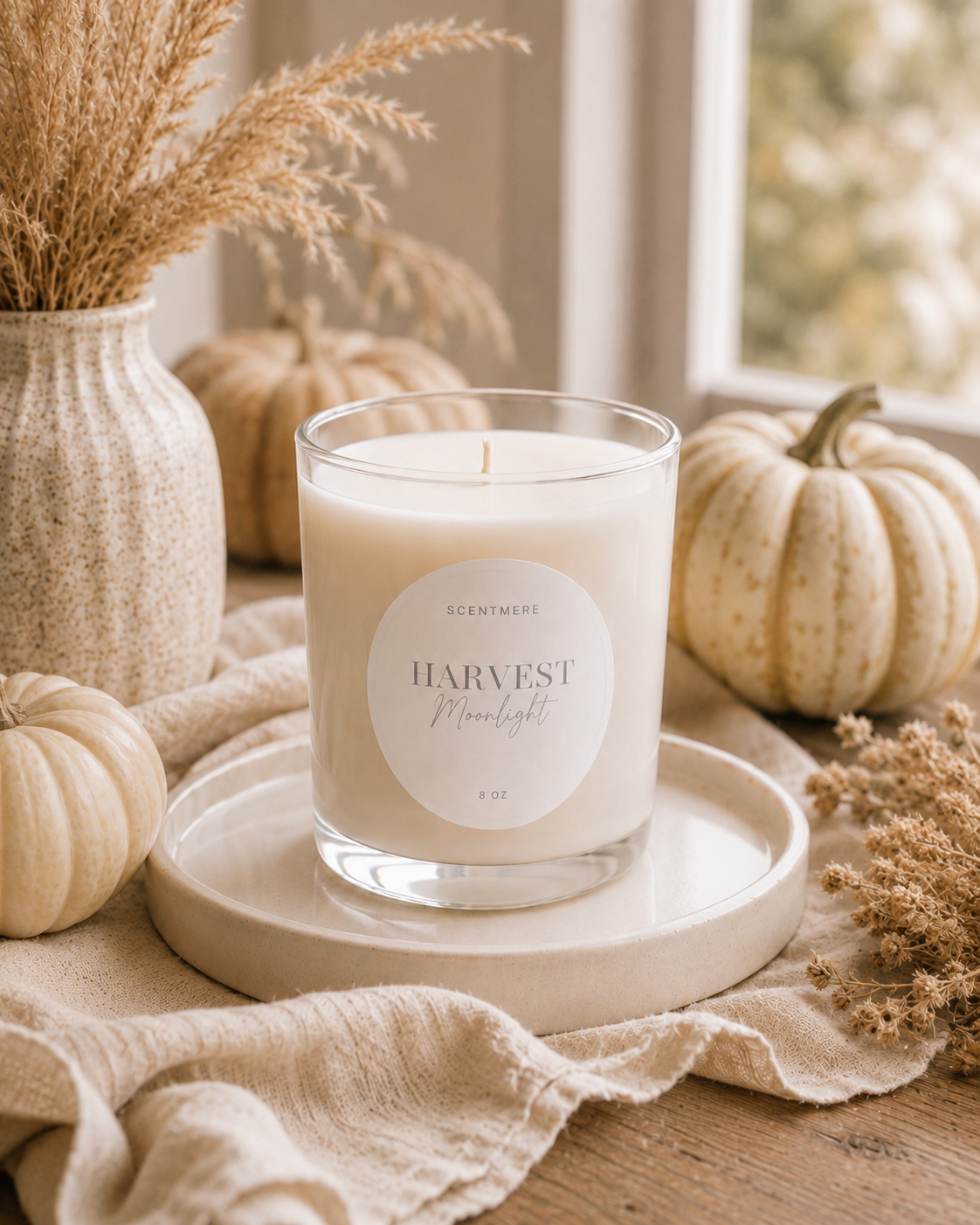 Harvest Moonlight | 8 oz Plum, Pear & Wild Berry Candle