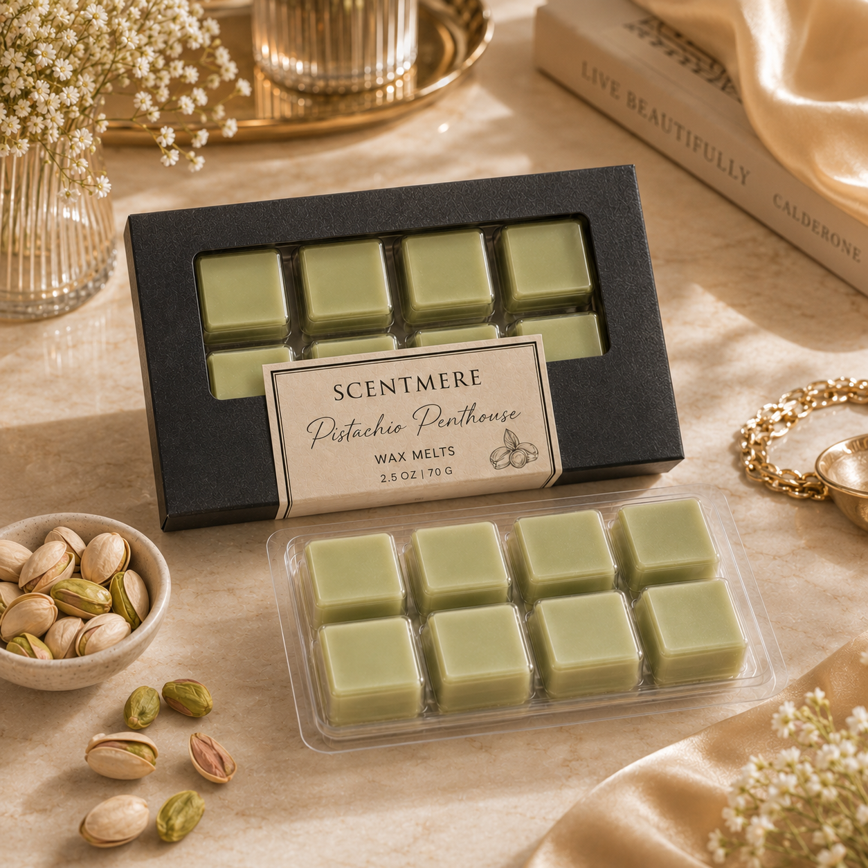 Pistachio Penthouse | Luxury Wax Melt Bar