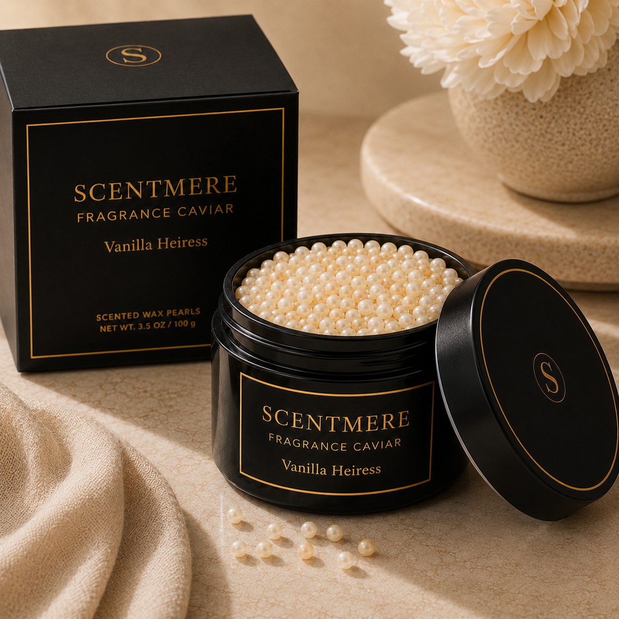 Vanilla Heiress Fragrance Caviar™ | Vanilla Bean, Cashmere, Amber & Sandalwood