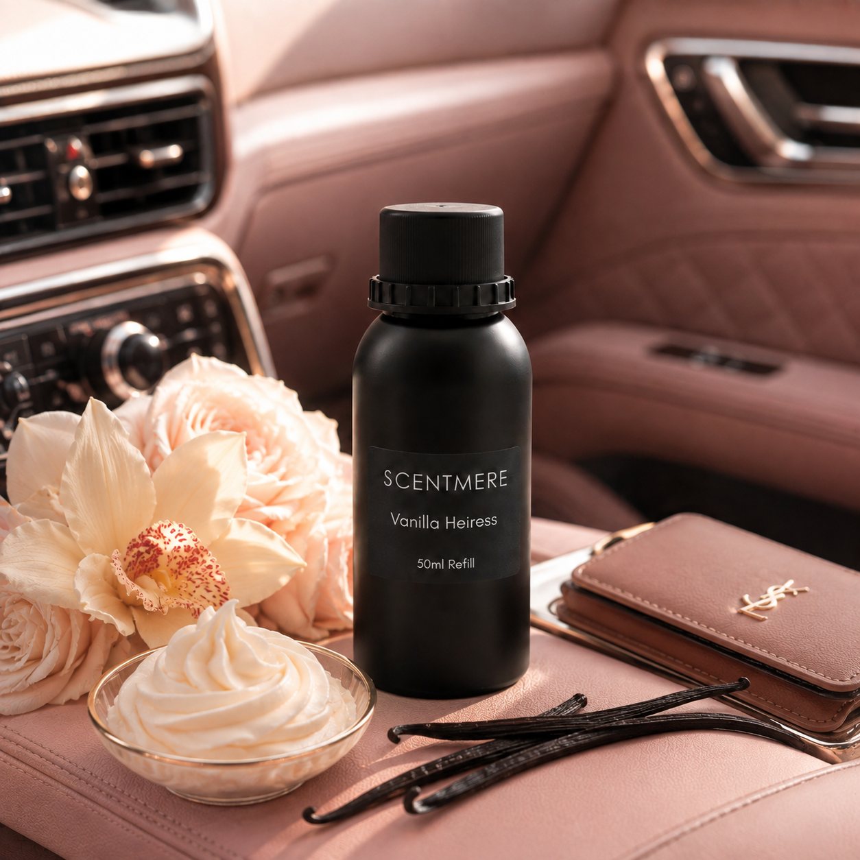 SCENTMERE Vanilla Heiress | 50ml Car Diffuser Refill