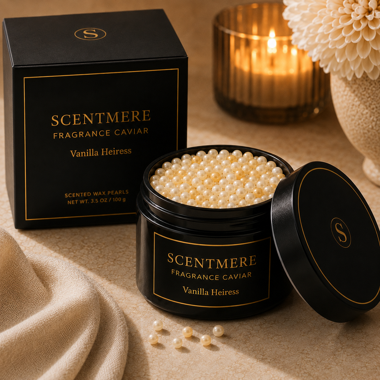 Vanilla Heiress Fragrance Caviar™ | Vanilla Bean, Cashmere, Amber & Sandalwood