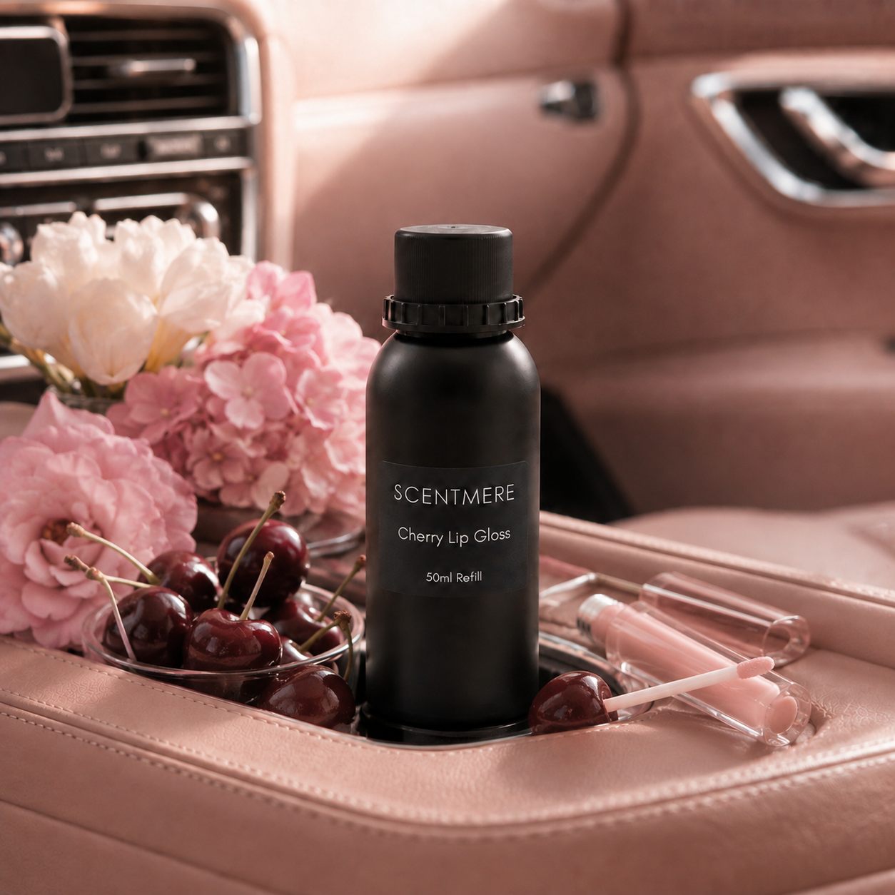 SCENTMERE Cherry Lip Gloss | 50ml Car Diffuser Refill