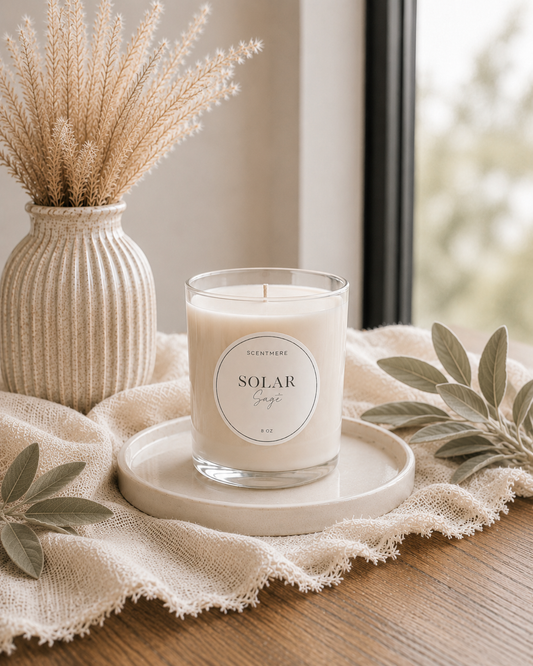 Solar Sage | Pineapple, Bergamot & Green Sage Candle