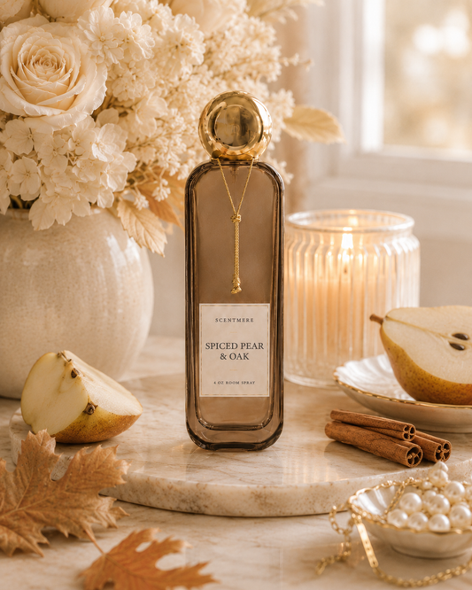 Spiced Pear & Oak Luxury Room Spray - 4oz