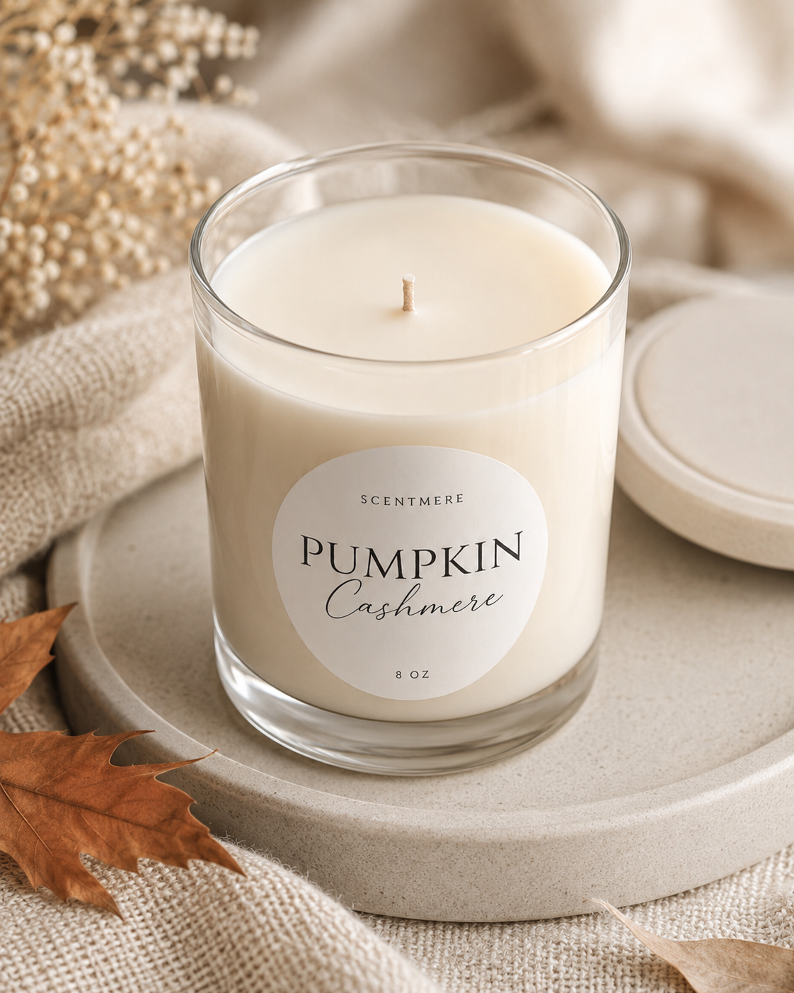 Pumpkin Cashmere - Spiced Pumpkin & Vanilla Candle