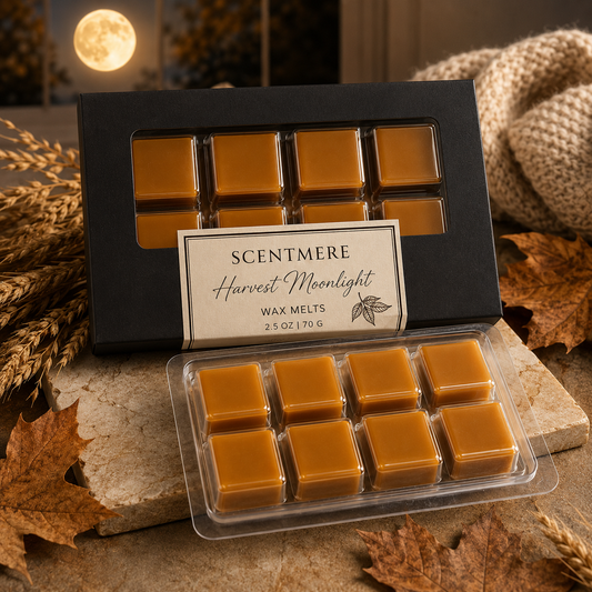 Harvest Moonlight Wax Melts | Luxury Fall Wax Bar