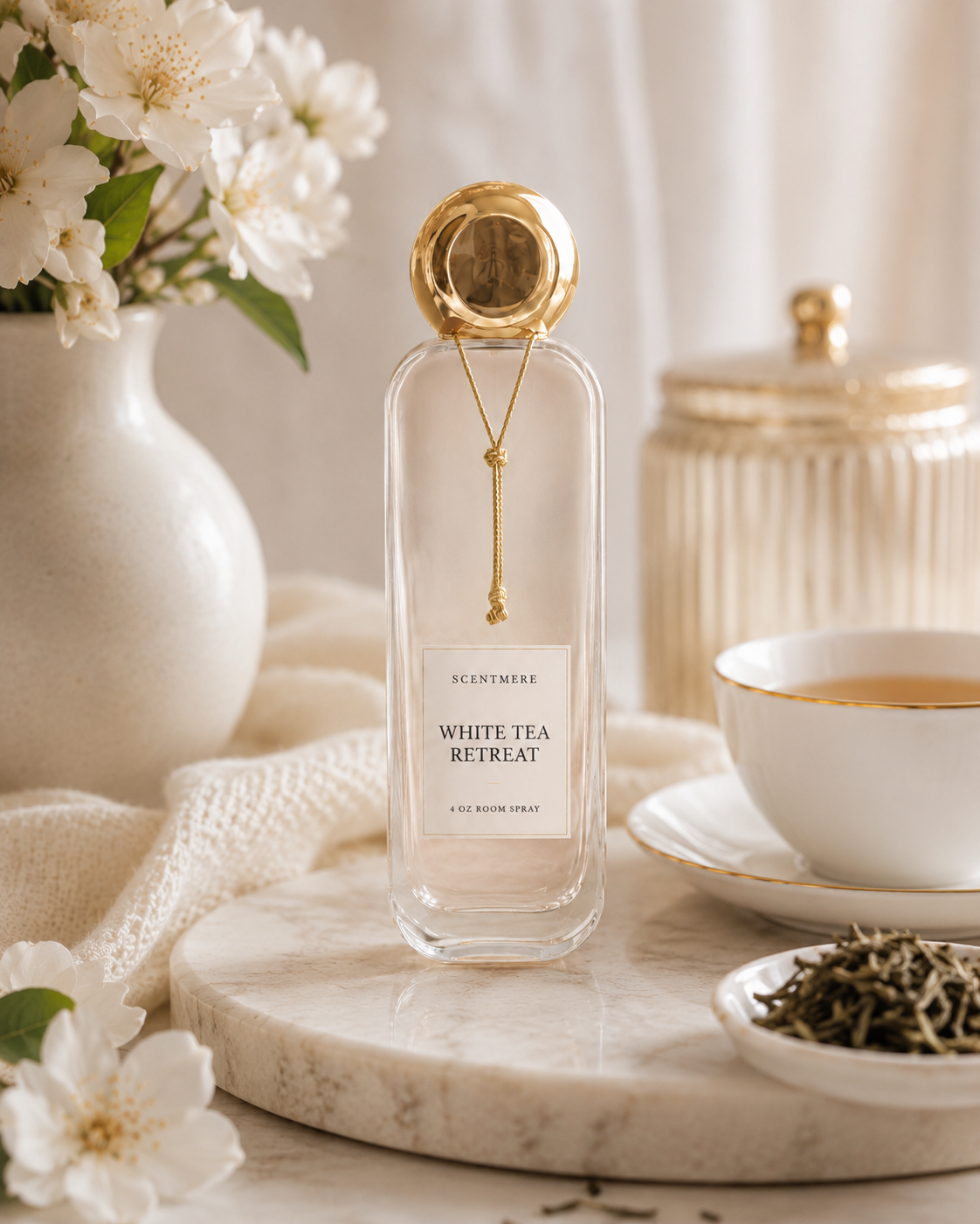 White Tea Retreat Luxury Room Spray – 4 oz