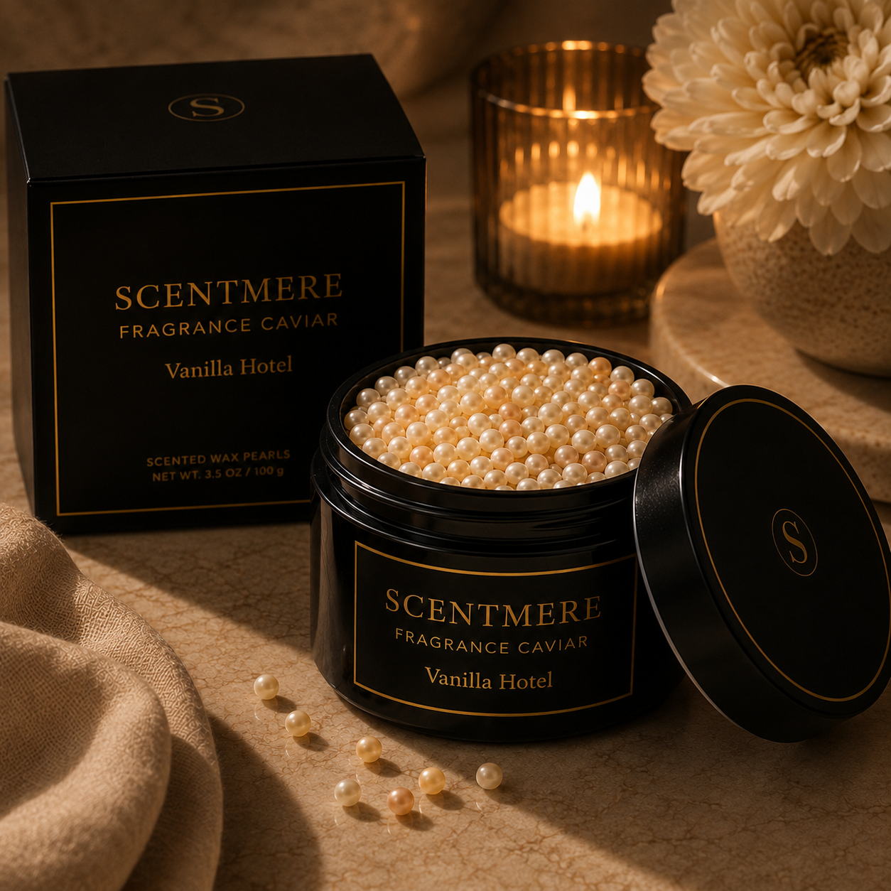 Vanilla Hotel Fragrance Caviar™ | Vanilla Orchid, White Tea, Sandalwood & Amber