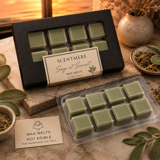 Sage at Sunset Wax Melts | Luxury Herbal Wax Bar