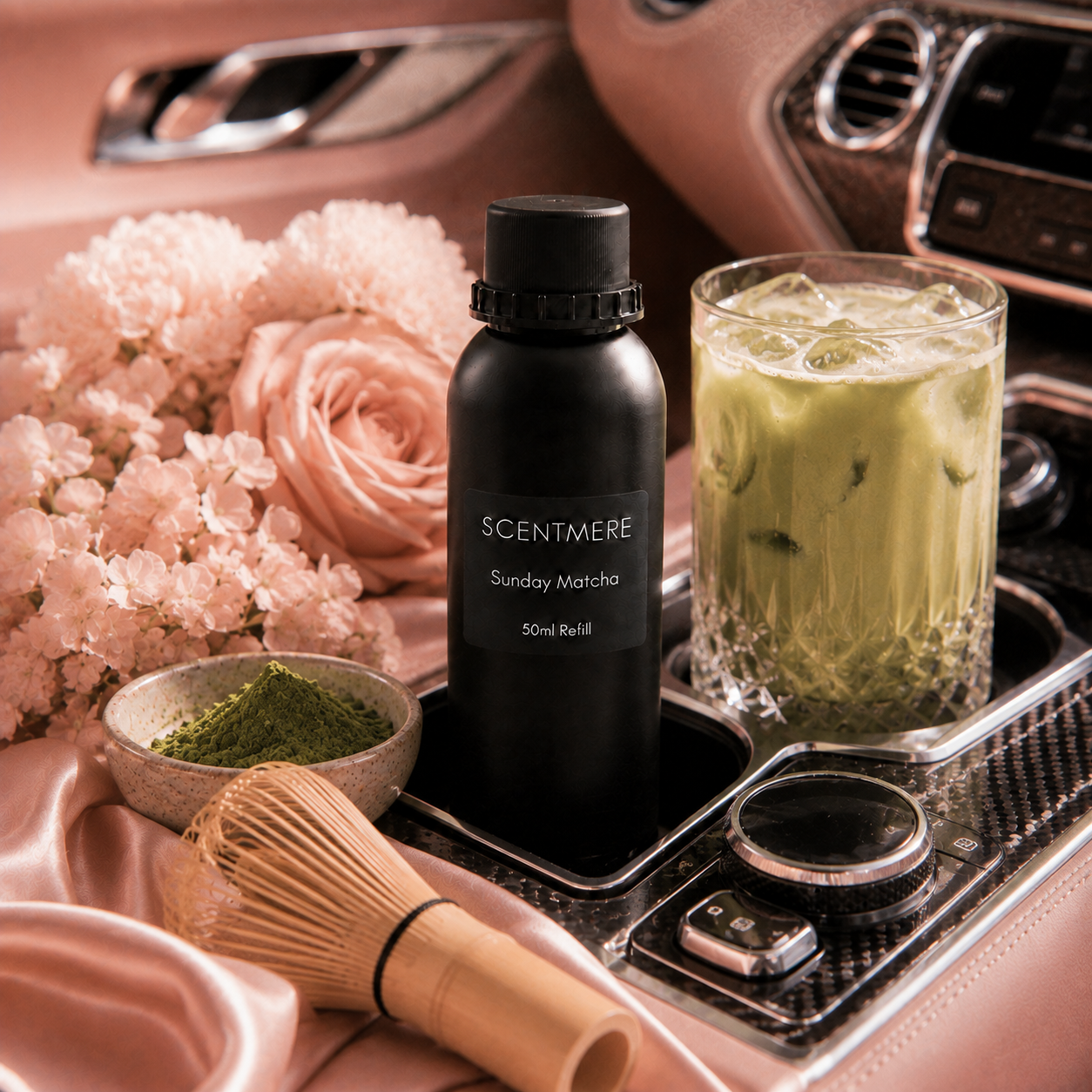 SCENTMERE Sunday Matcha | 50ml Car Diffuser Refill