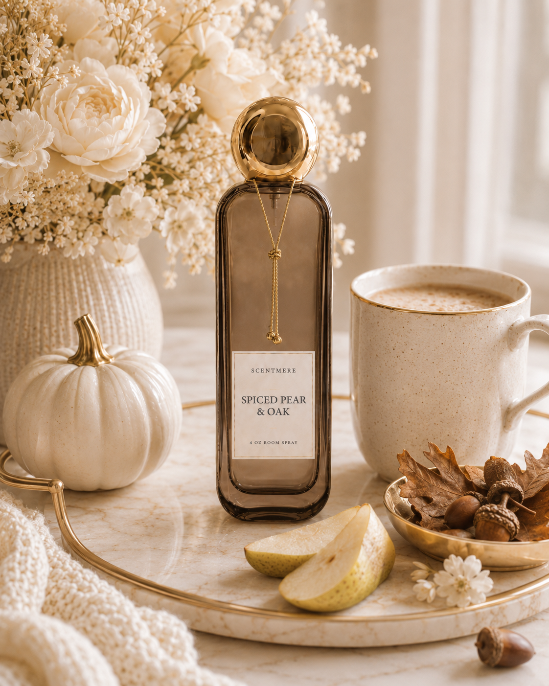 Spiced Pear & Oak Luxury Room Spray - 4oz